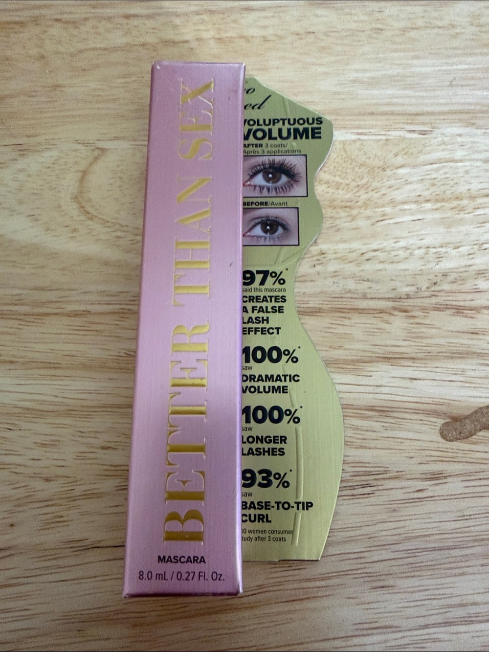 Too Faced Better than Sex Mascara New Full Size
